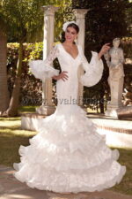 Vestido de novia flamenca Mónica