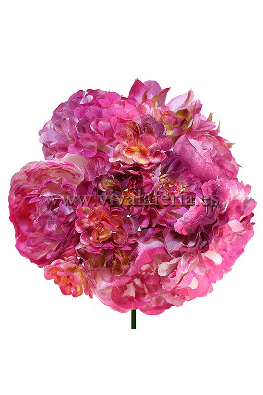 Ramillete flamenco liso