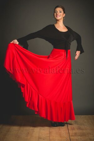Falda para baile flamenco Rociana