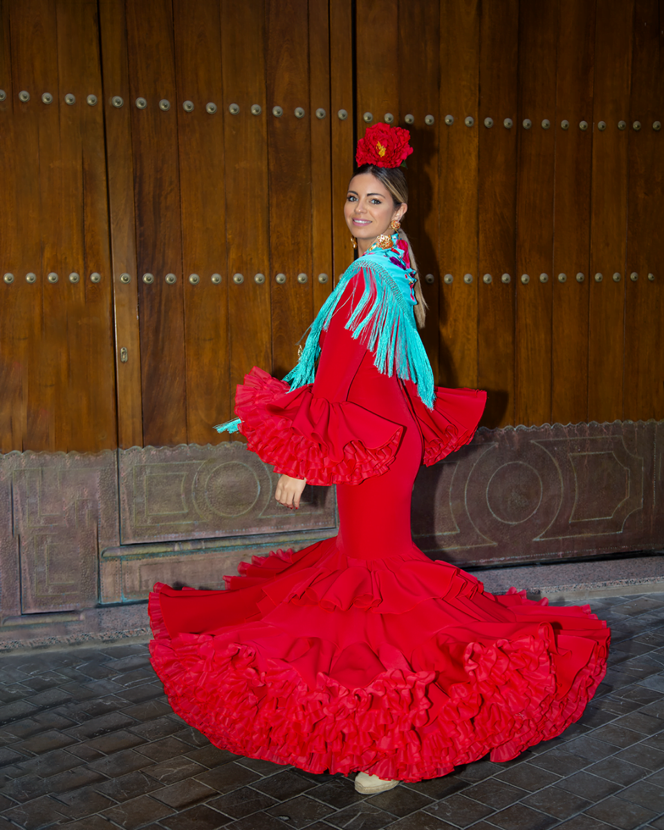 フラメンコドレス Viva La Feria コレクションモデル アマポーラ