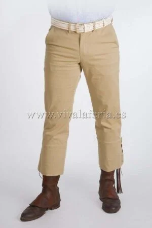pantalón campero color albero