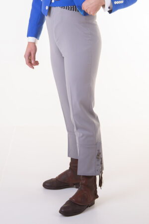 Pantalon cairel lycra uni gris