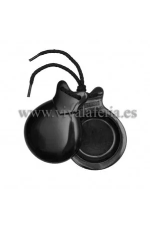 Castanholas de fibra preta