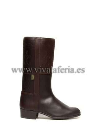 Bota campera tacón para niño