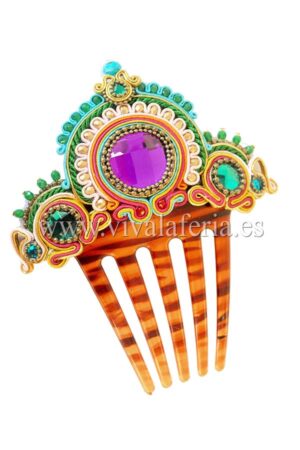 Rodas Flamenco-Schmuckkamm von Candela de Reina 