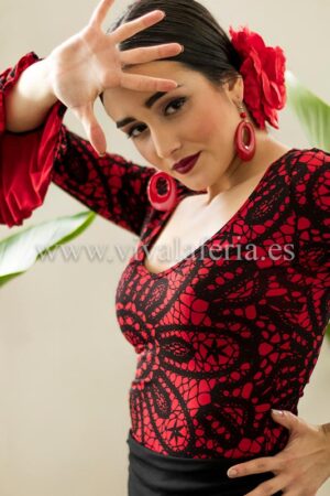 Body per danza flamenco modello Ricote