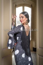 Robe de danse flamenco noire Lei de Davedans