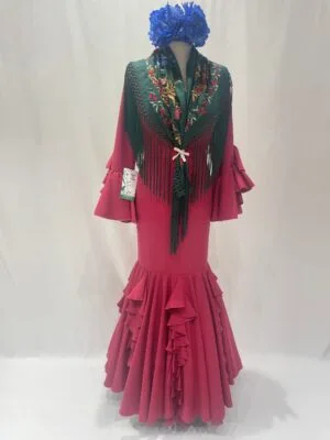 Traje de flamenca modelo Sendero - Talla 46