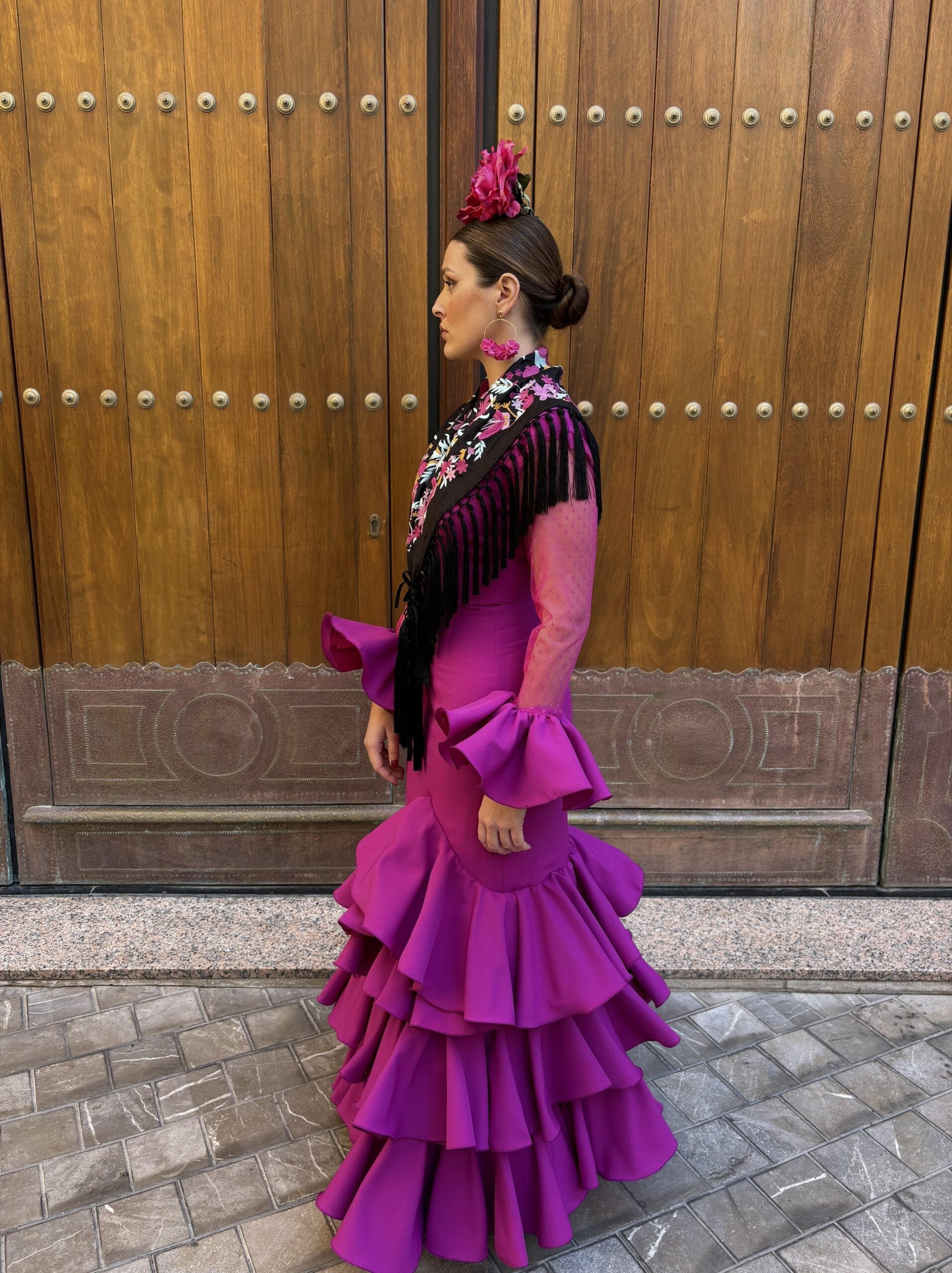 経済的なフラメンコドレス – Buganvilla カラーモデル Corin